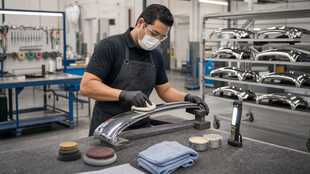 Hand Polishing Worker